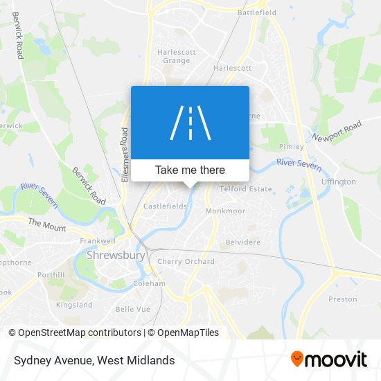 Sydney Avenue map