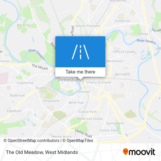 The Old Meadow map