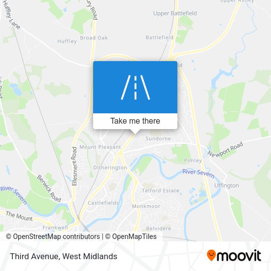 Third Avenue map