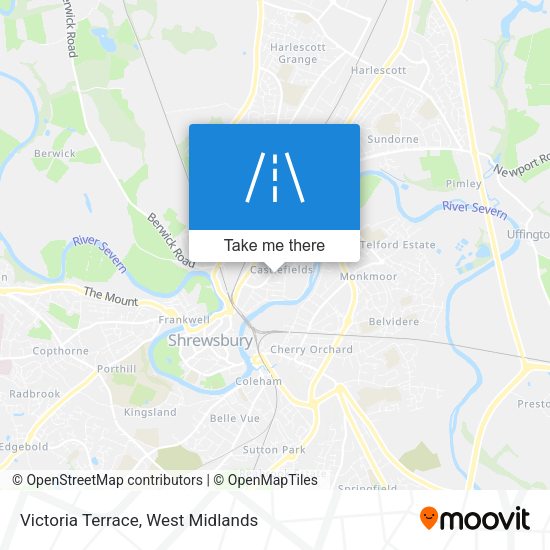 Victoria Terrace map
