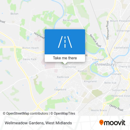 Wellmeadow Gardens map