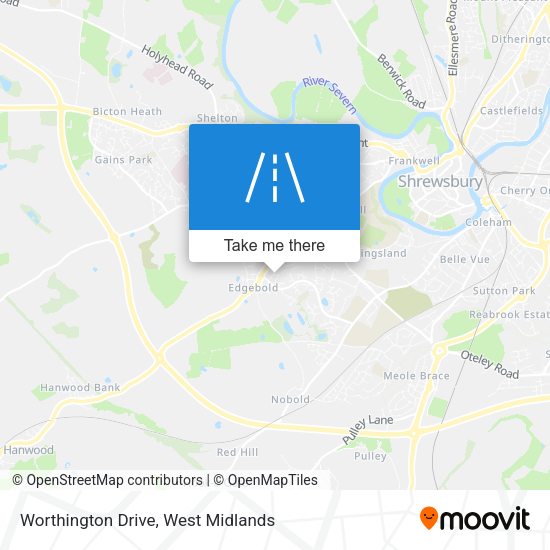 Worthington Drive map