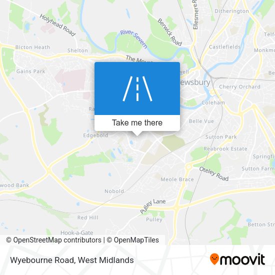 Wyebourne Road map