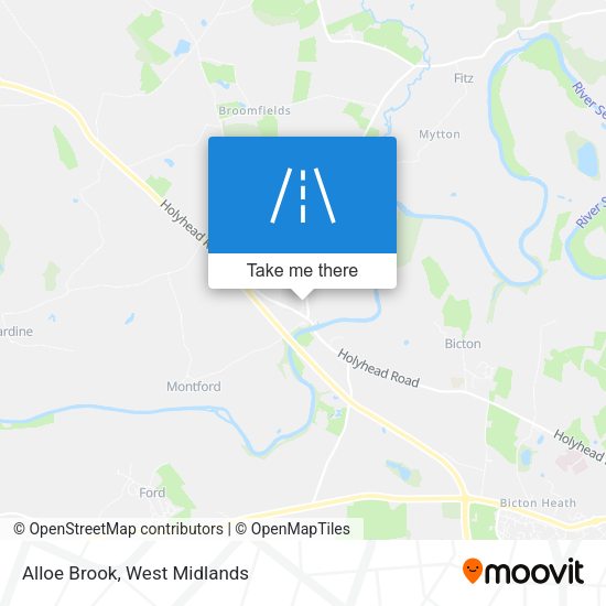 Alloe Brook map