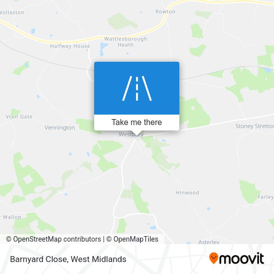 Barnyard Close map