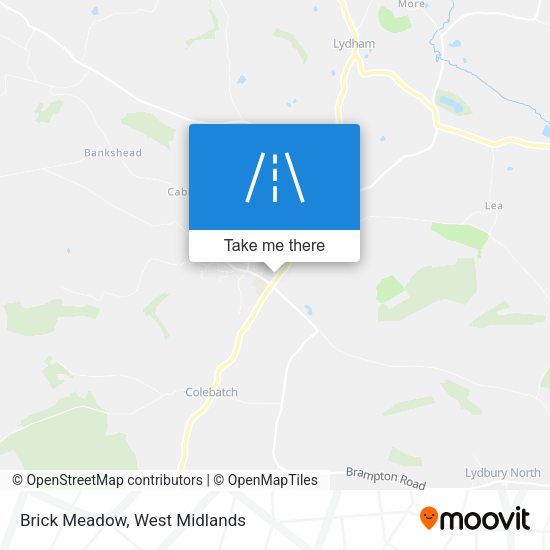 Brick Meadow map