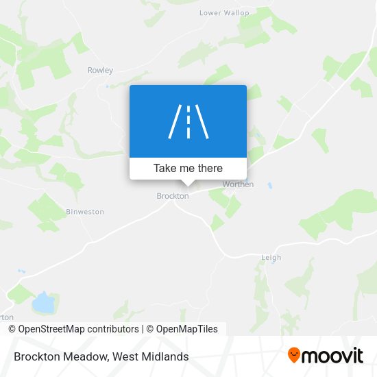 Brockton Meadow map