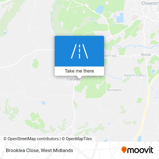 Brooklea Close map