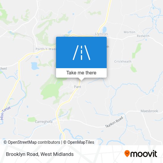 Brooklyn Road map