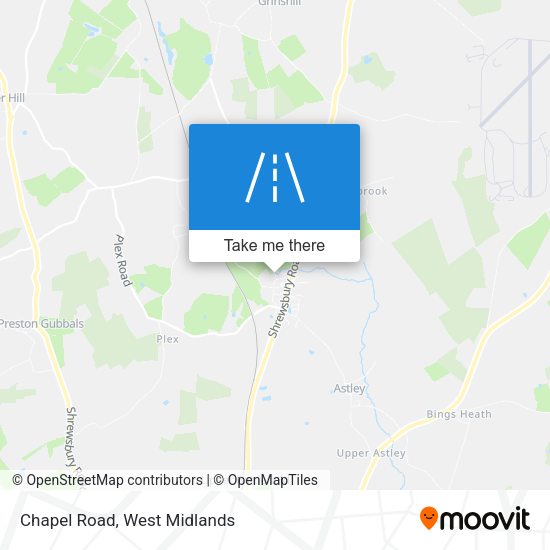 Chapel Road map