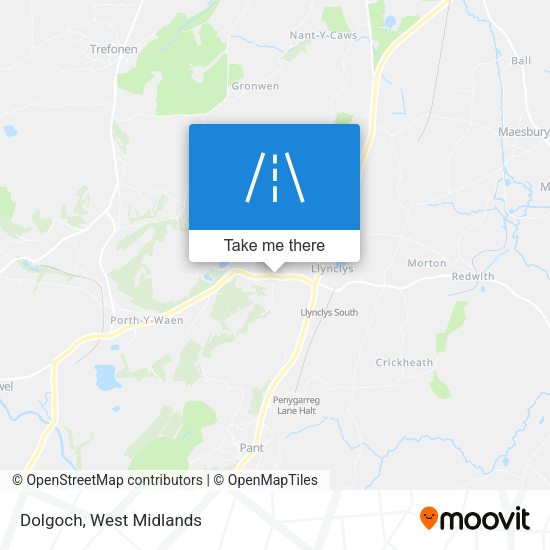 Dolgoch map