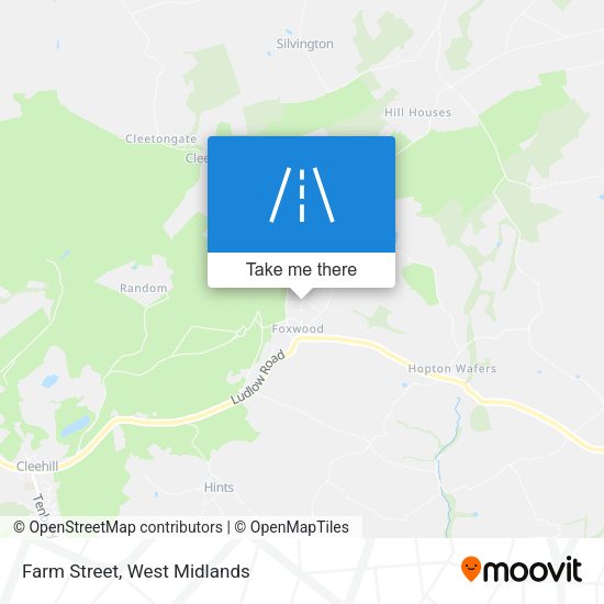 Farm Street map