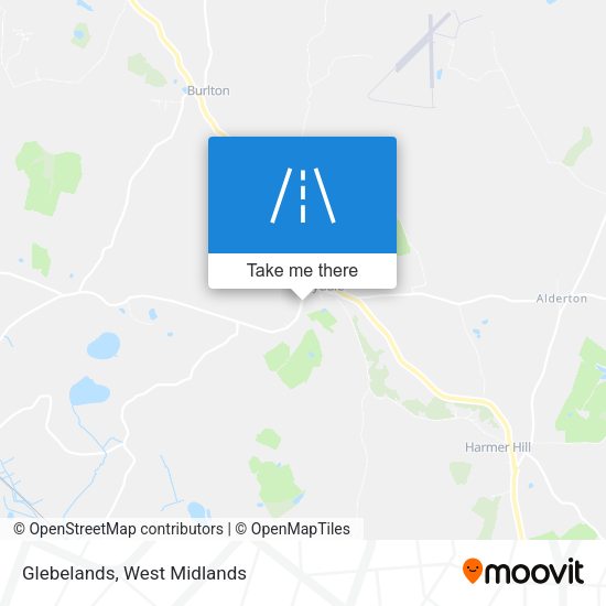 Glebelands map