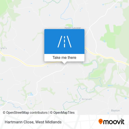 Hartmann Close map