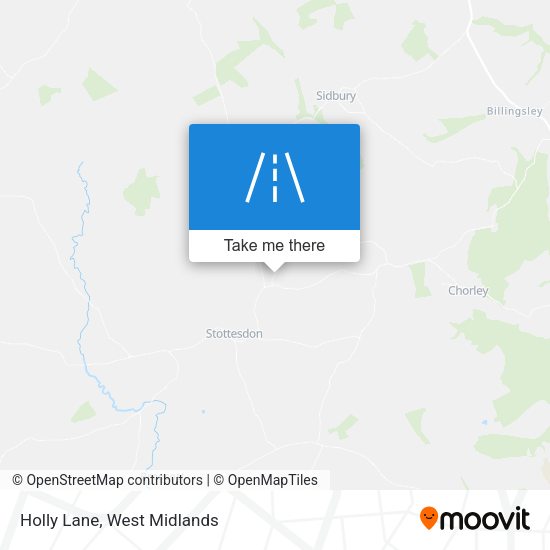 Holly Lane map