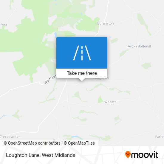 Loughton Lane map