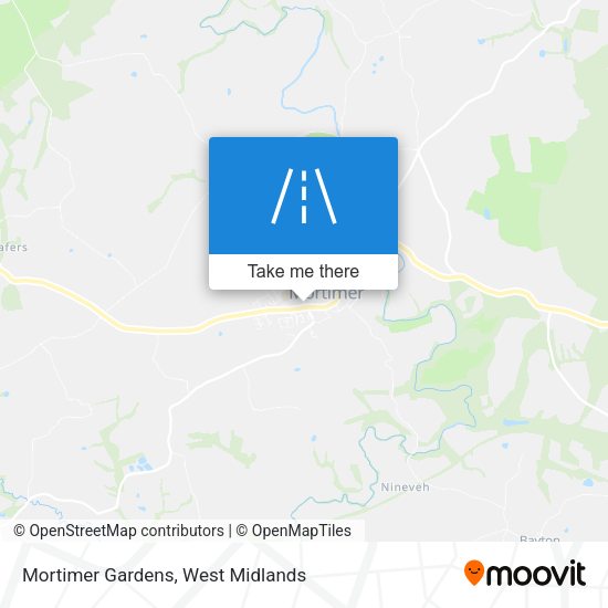 Mortimer Gardens map