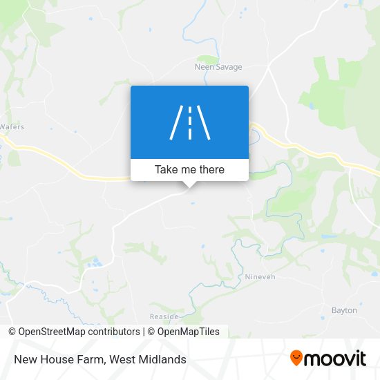New House Farm map