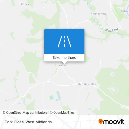 Park Close map