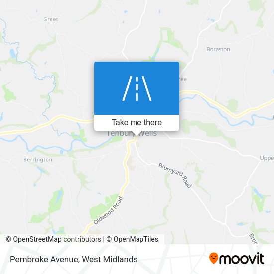 Pembroke Avenue map