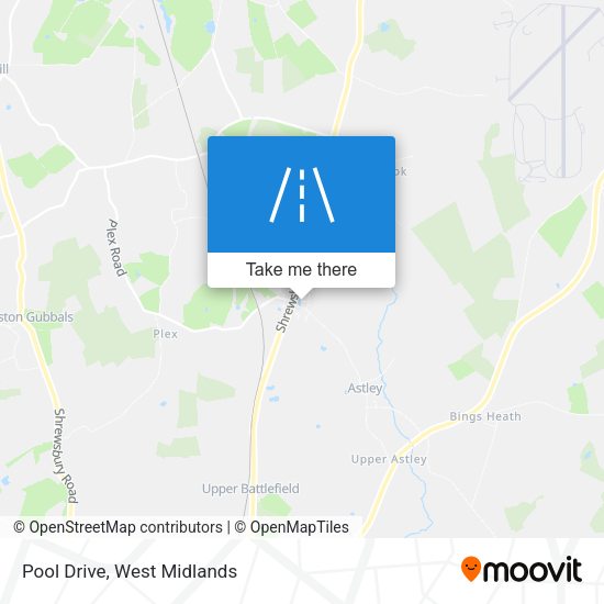 Pool Drive map