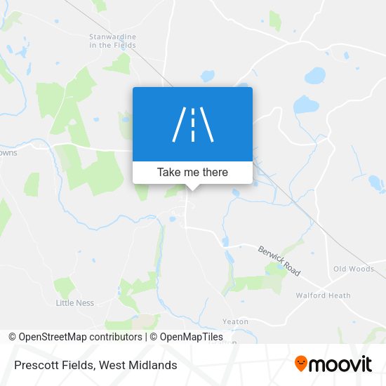 Prescott Fields map