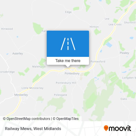 Railway Mews map