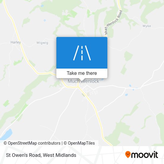 St Owen's Road map