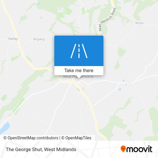 The George Shut map