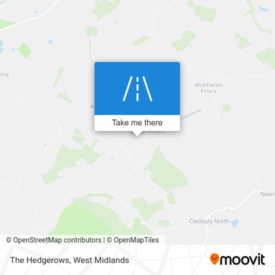 The Hedgerows map