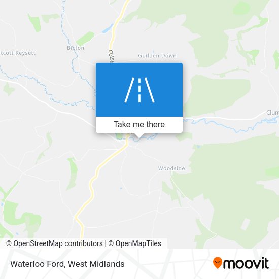 Waterloo Ford map