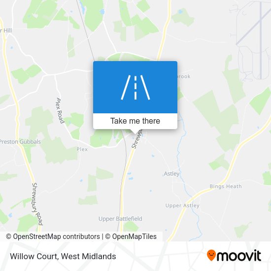 Willow Court map