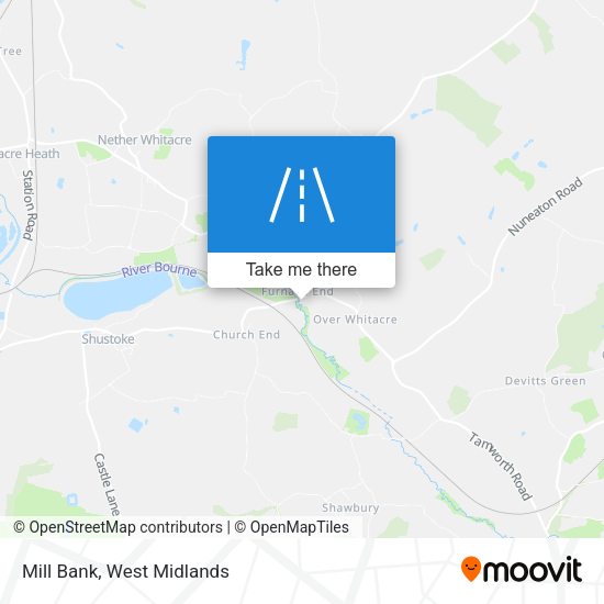 Mill Bank map