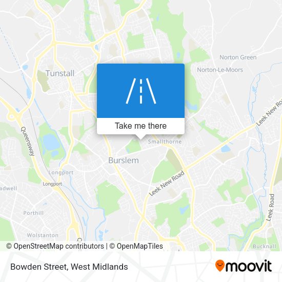 Bowden Street map