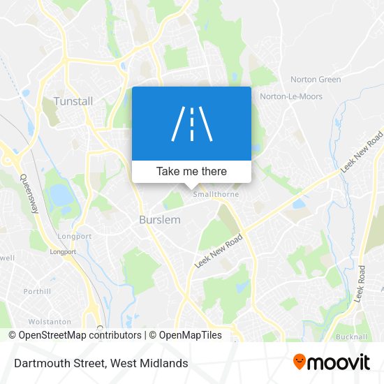 Dartmouth Street map