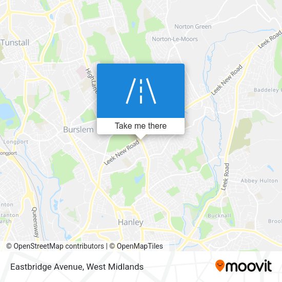 Eastbridge Avenue map