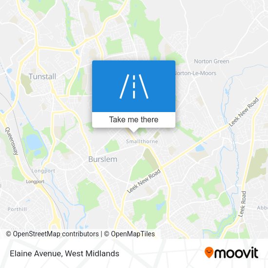 Elaine Avenue map