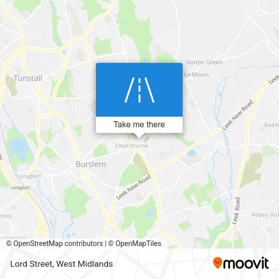 Lord Street map