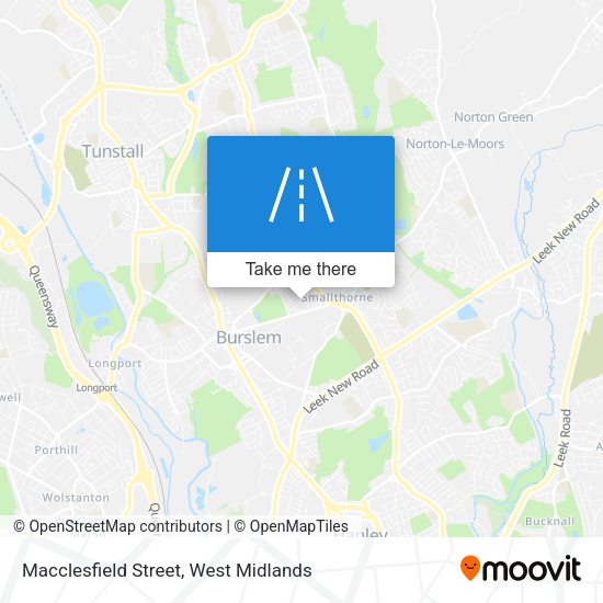 Macclesfield Street map