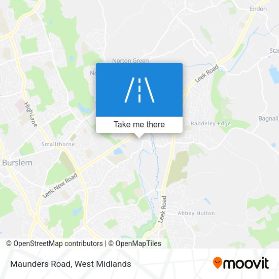 Maunders Road map