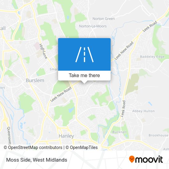 Moss Side map