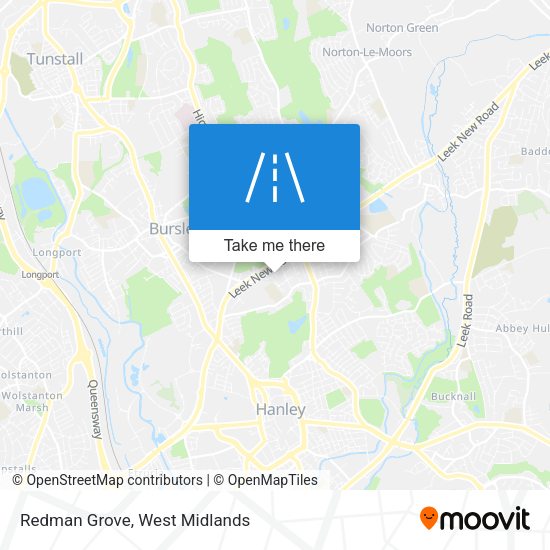 Redman Grove map