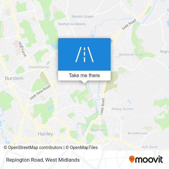 Repington Road map