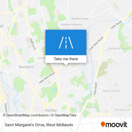 Saint Margaret's Drive map