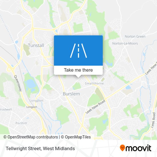 Tellwright Street map