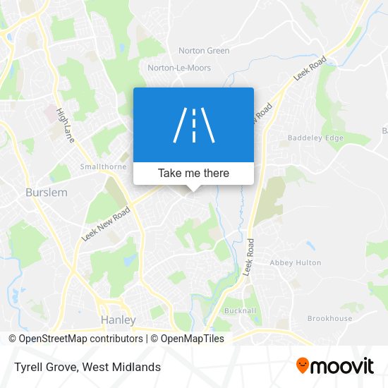 Tyrell Grove map