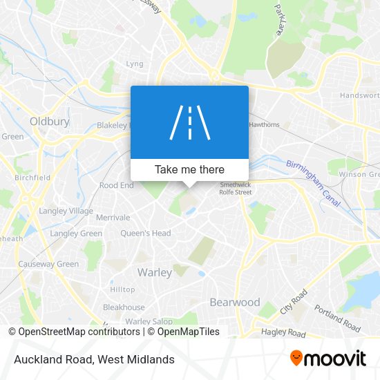Auckland Road map