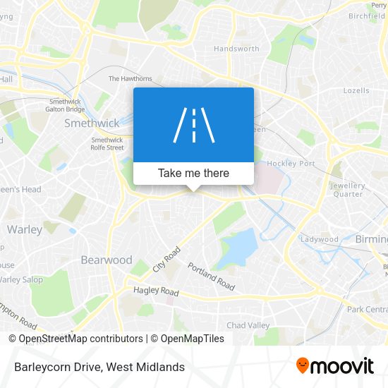 Barleycorn Drive map