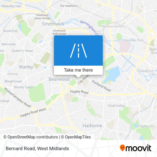 Bernard Road map