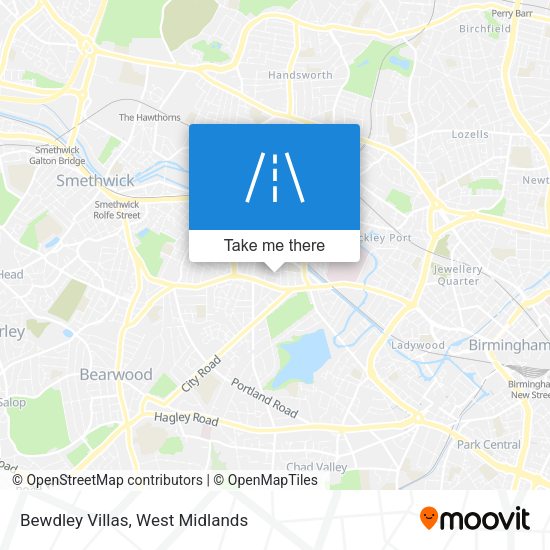 Bewdley Villas map